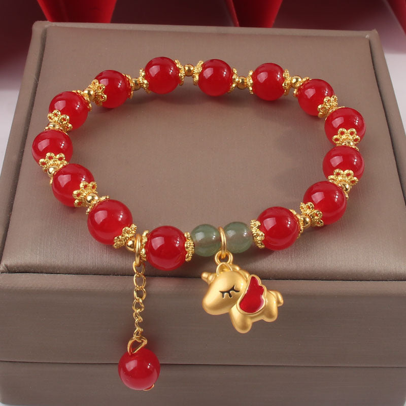 Women's Beaded Life Lucky Rich Novice Rope Over Bracelets