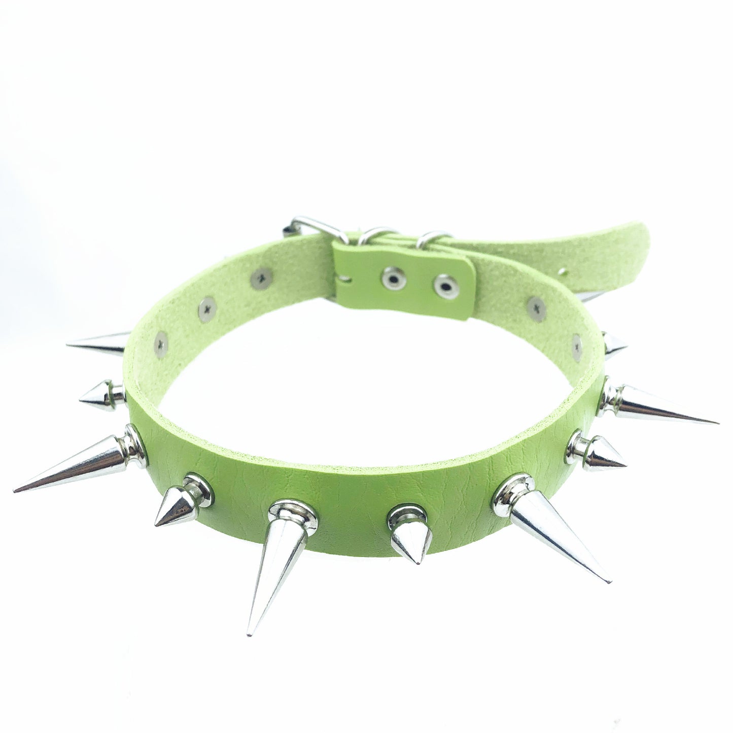 Women's Punk Leather Nail Fashion Alternative Clavicle Necklaces