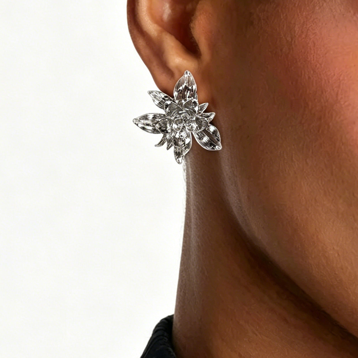 Metal Alloy Personality Not Easy To Hit Stud Earrings