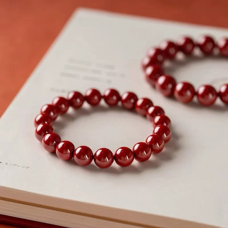 Ore Crystal Cinnabar High Content Single Simple Purple Bracelets