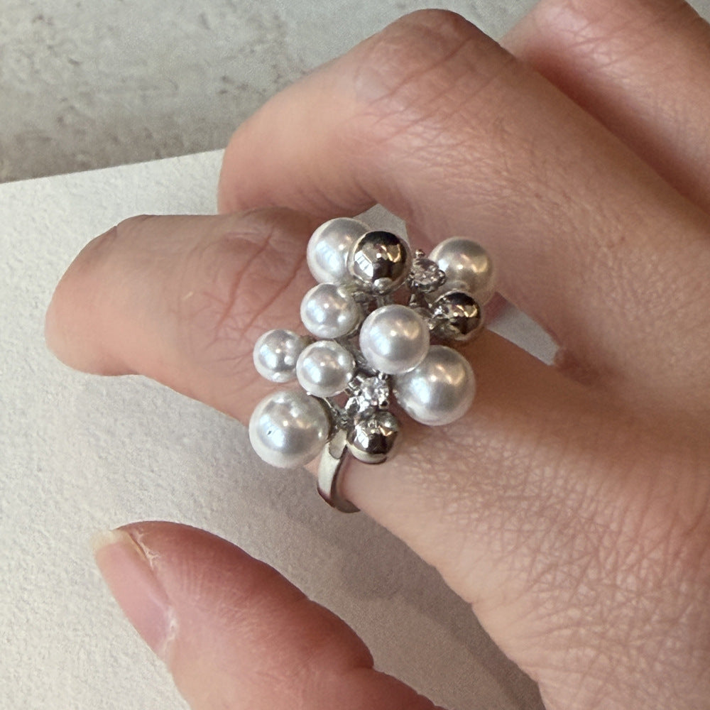 Zircon Niche Light Luxury Index Finger Rings
