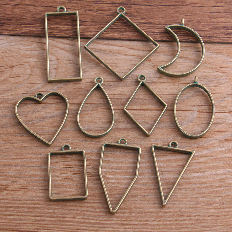 Durable Mixed Geometric Figure Epoxy Mold Jewelry Accessories