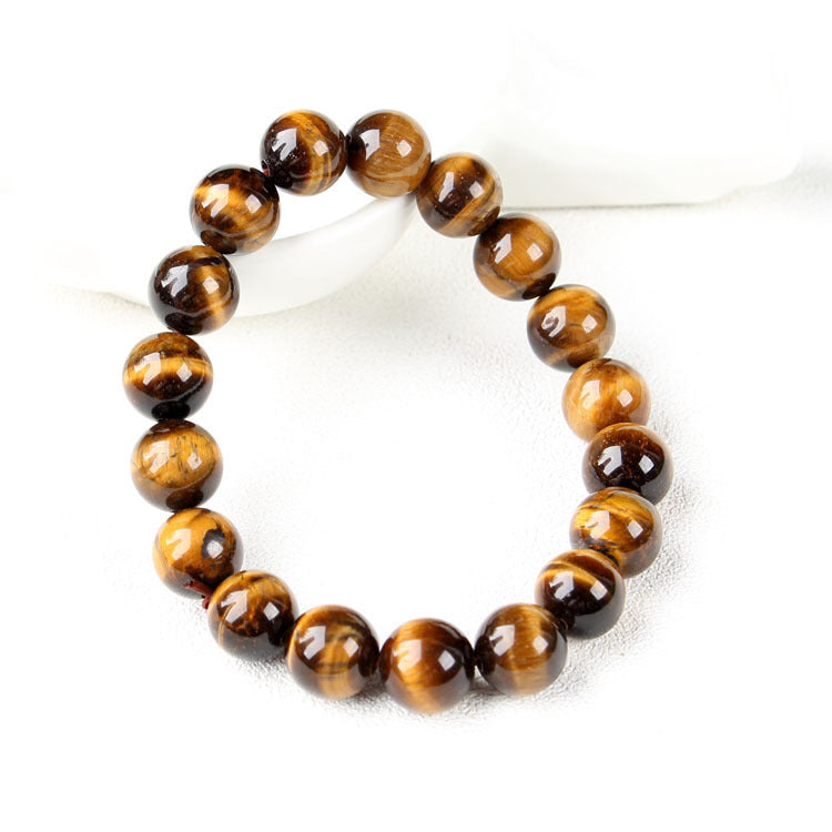 Women's & Men's Tiger's Eye Pi Plate Crafts Single Circle Life Minority Simple Bracelet