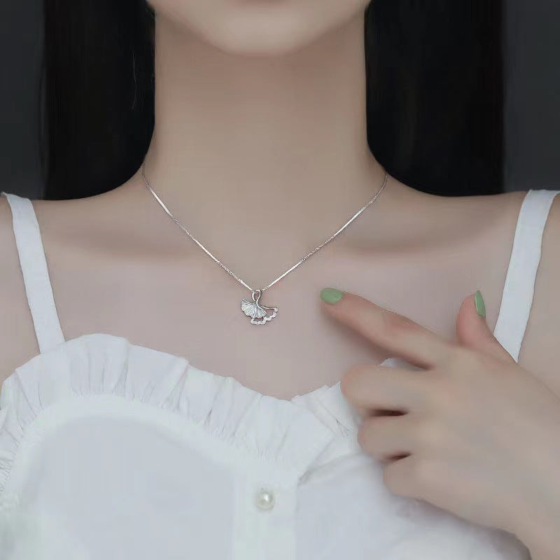 Women's Minority College Style Minimalist Design Clavicle Necklace