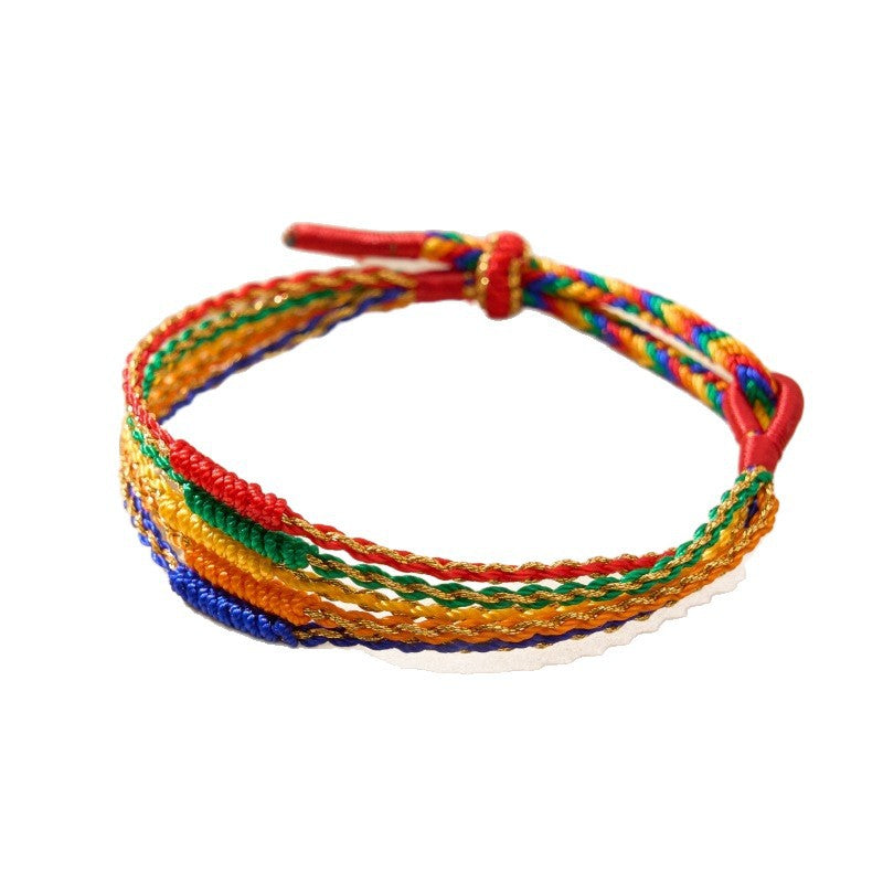 Hand-woven Line Carrying Strap Dragon Boat Festival Adult May Bracelet