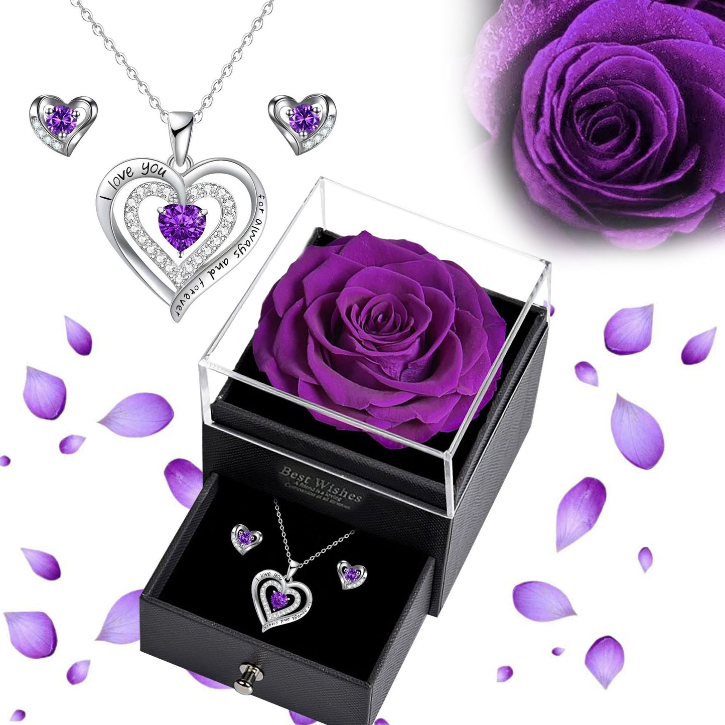 Temperament Wild High Sense Double Love Necklace