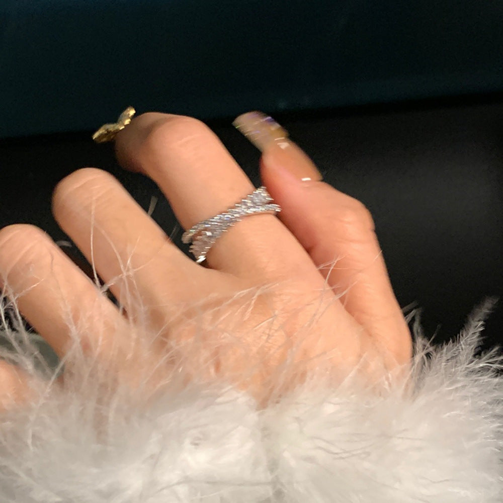 Niche Style Design High Sense Versatile Opening Rings