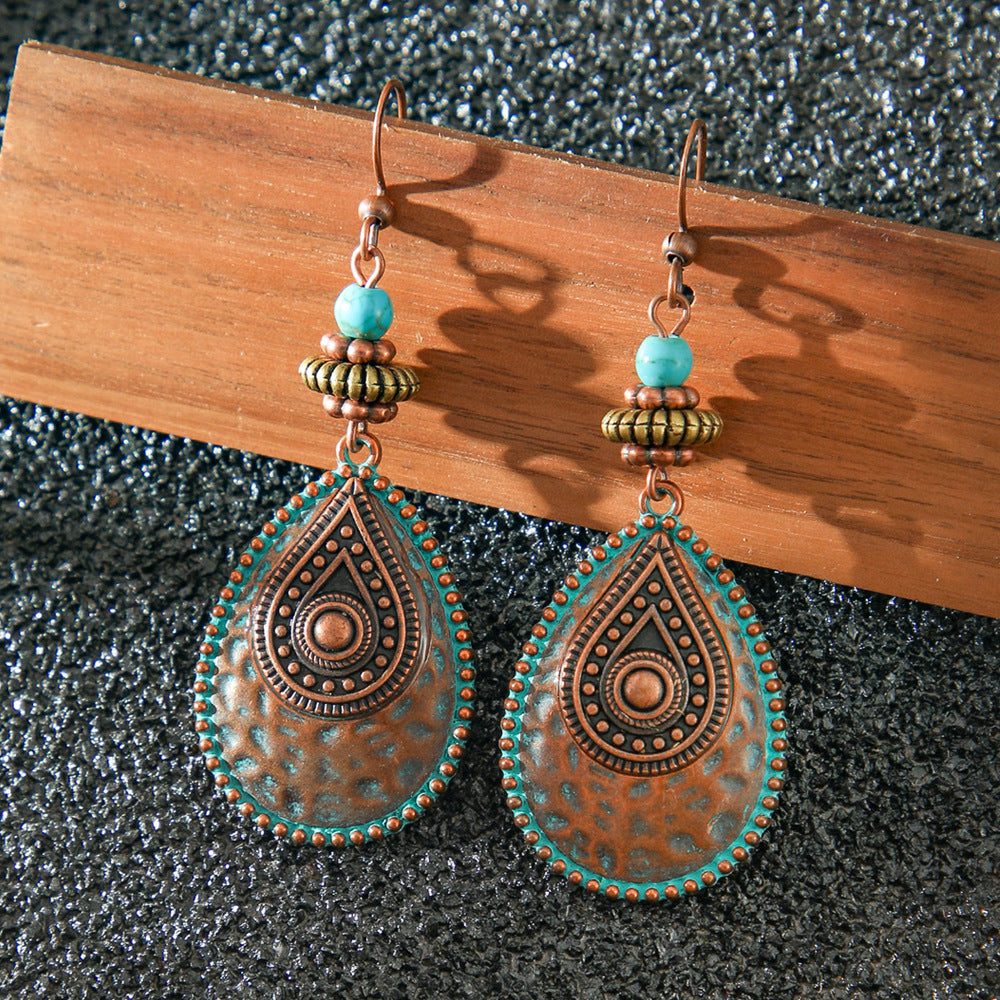 Attractive Antique Bohemian Ethnic Style Handmade Earrings