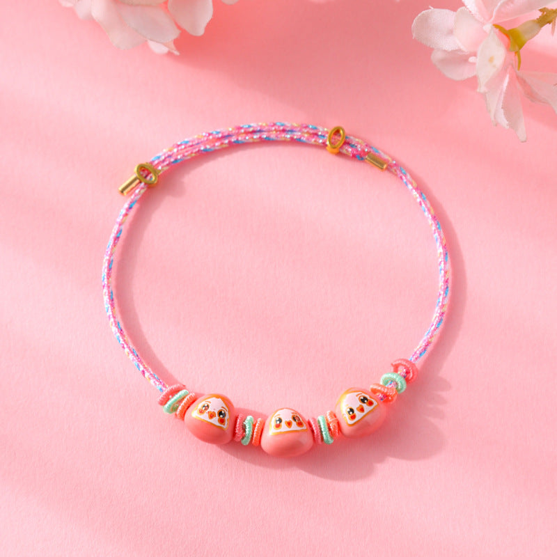 Children's Hundred Dragon Boat Festival Colorful Braided Rope Batches Of Goods Bracelets