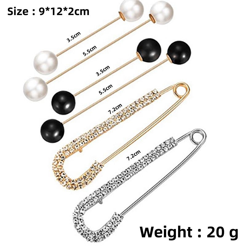 Women's Of Trousers Pin Artifact Fixed Clothes Buckle Brooches