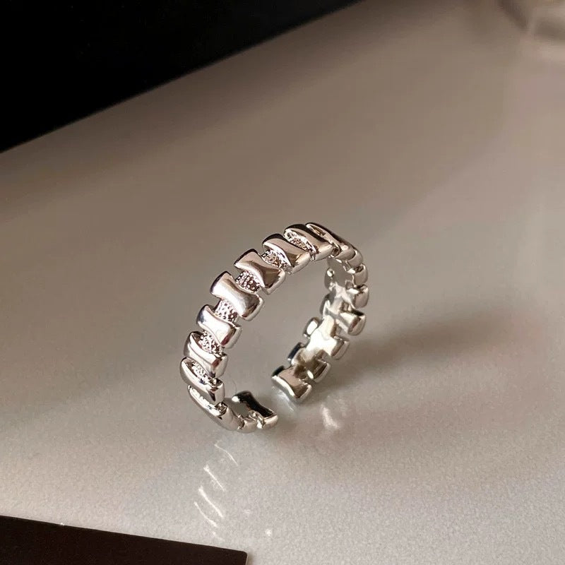 Open Female Niche Design Cold Wind High Sense Ring