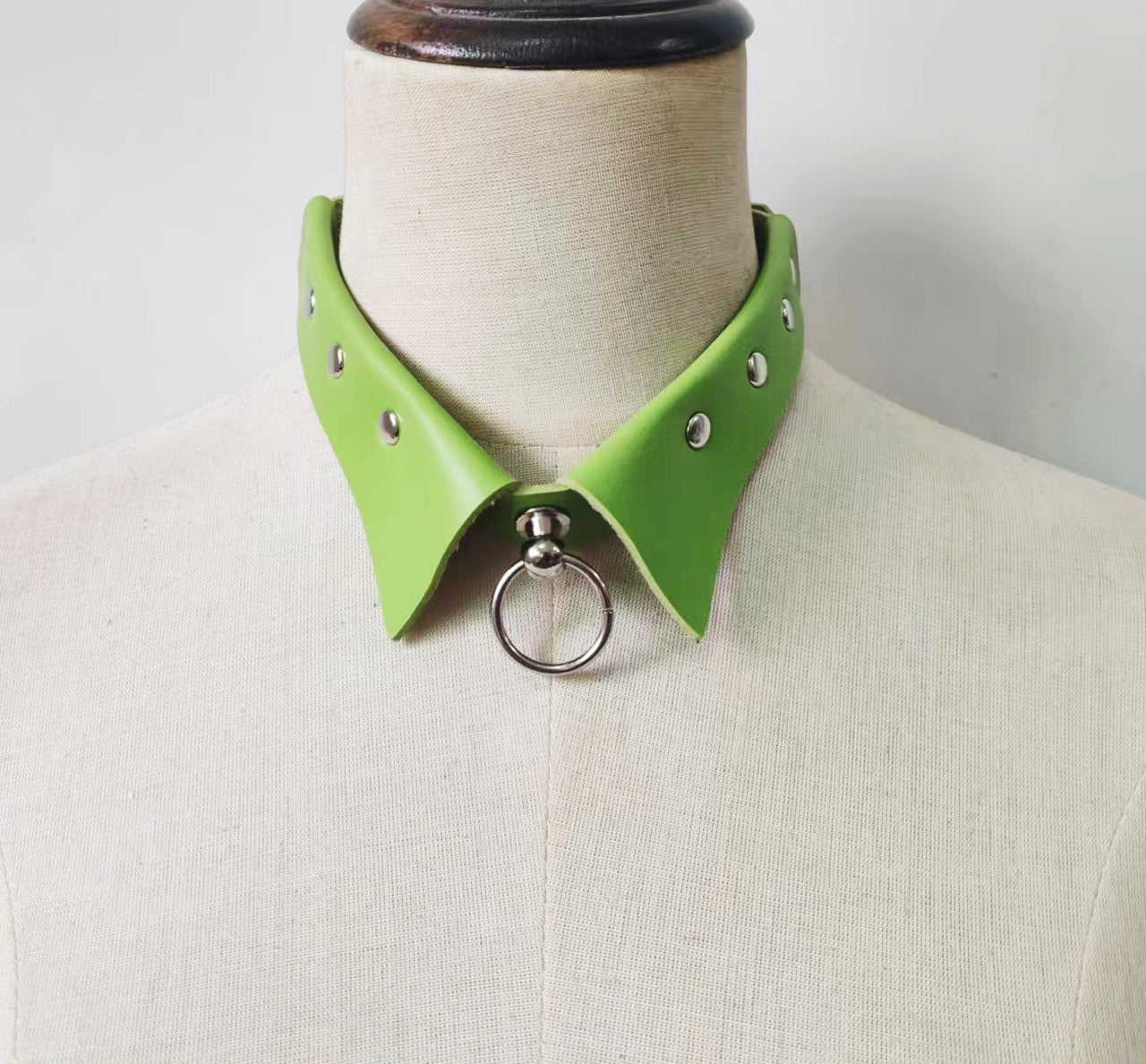 Personality Punk Gothic Leather Simple Trend Collarbone Necklet Collar