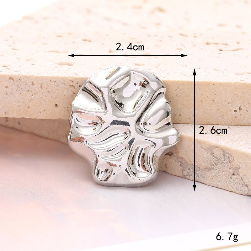 Fashion Trendy Style Hole Shoes Flower Three-dimensional Shoe Jewelry Accessories