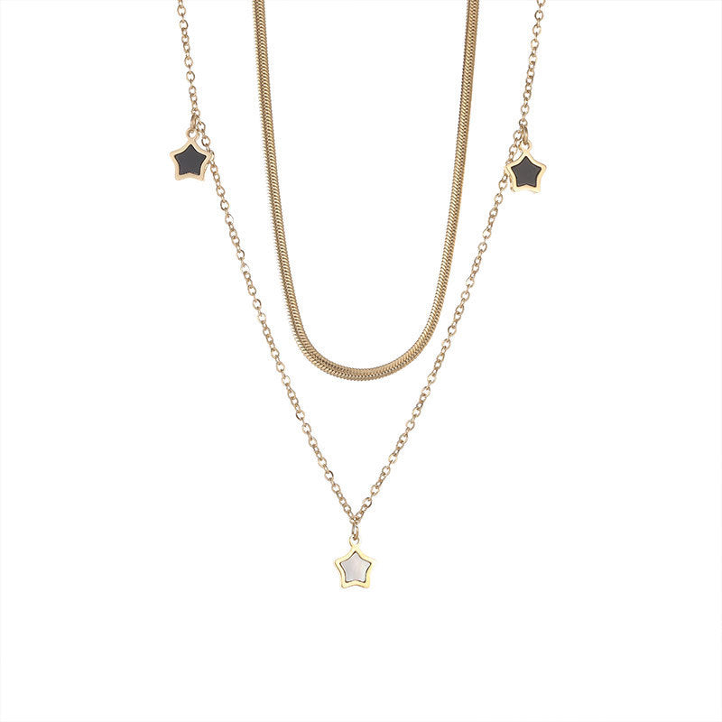 Women's Shell Gold Light Luxury High Sense Necklaces