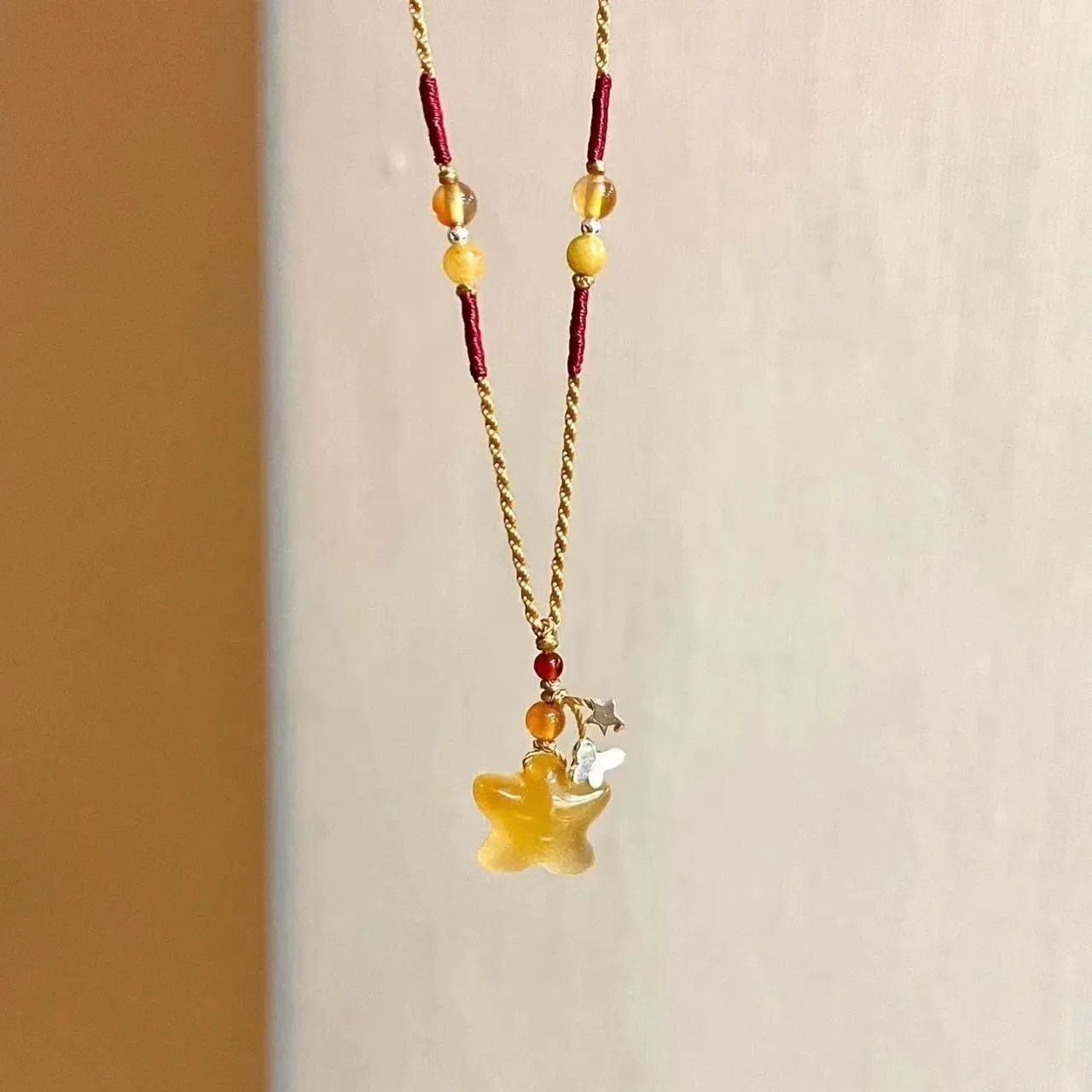Rope Elegant High Sense White Clavicle Necklaces