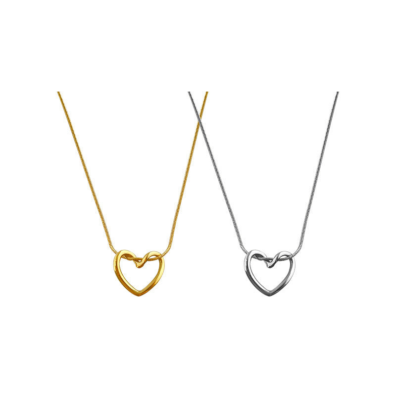 Chain Summer Shaped Short Light Luxury Simplicity Titanium Necklaces