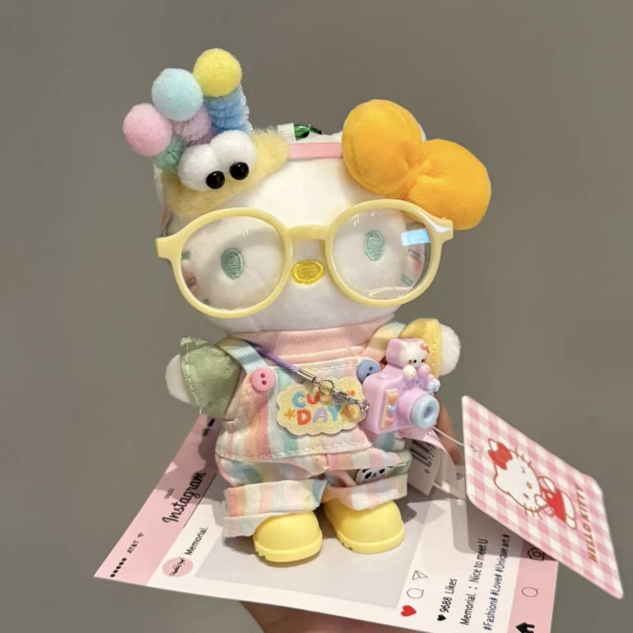 Package Cartoon Lovely Key Buckle Plush Pendants