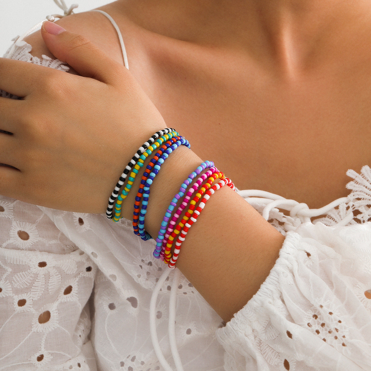 Creative Fashion Retro Ethnic Style Bead Beaded Personalized Bracelet
