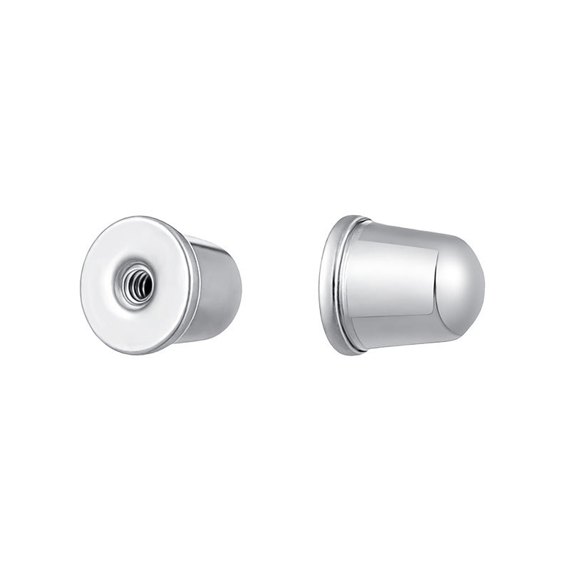 Earplug Ear Bone Ball-shaped Round Cake Stud Earrings