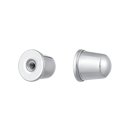 Earplug Ear Bone Ball-shaped Round Cake Stud Earrings