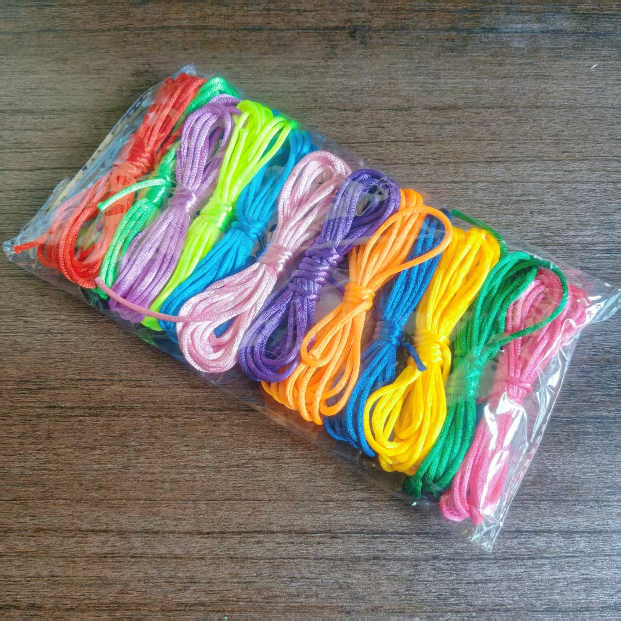 Braided Rope Dragon Boat Festival Red Hand-knitted Hair Gradient Style Bracelet