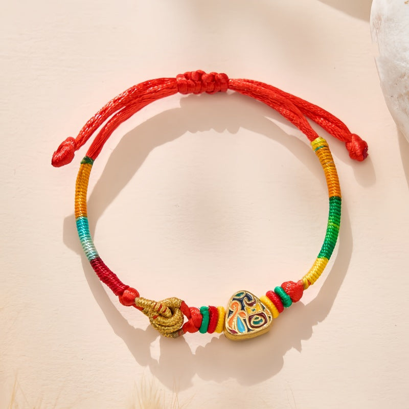 Children's Dragon Boat Festival Colorful Rope Hand-woven May Line Bracelets