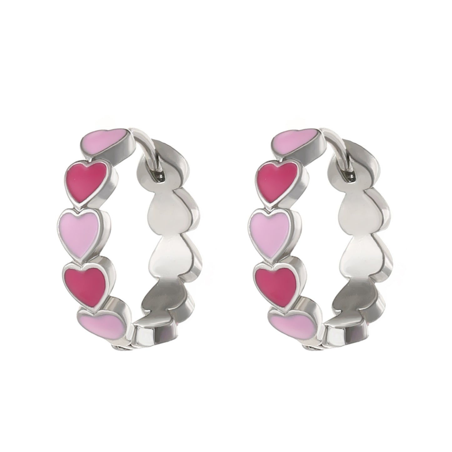Women's Colorful Oil Shaped Fashion Temperamental Minority Design Geometric Earrings