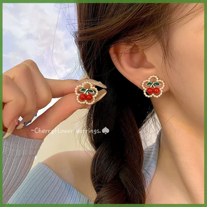 Women's Sier Needle Korean Simple Niche Temperament Earrings