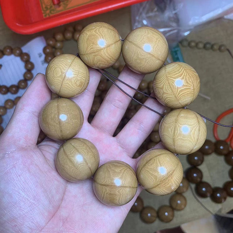 Men's Abelia Ethnic Style Buddha Beads Rosary Bracelet