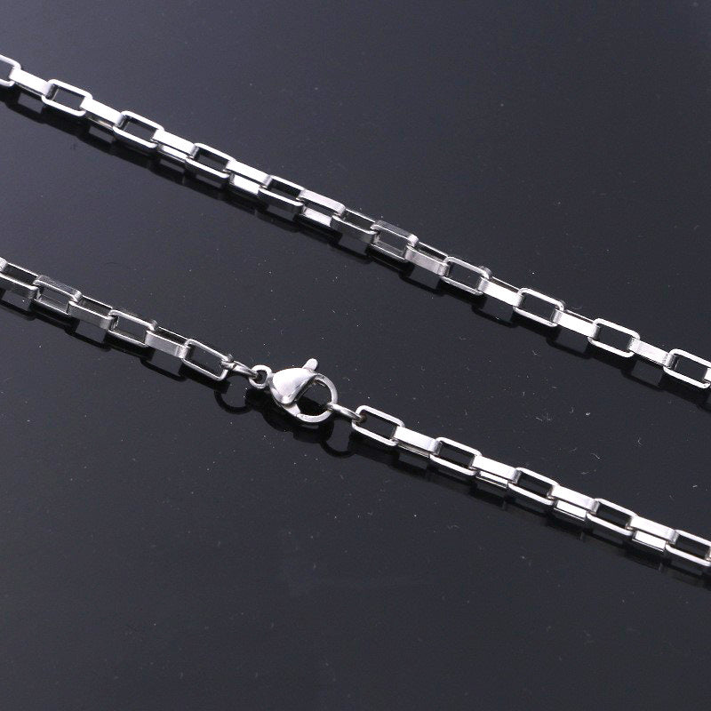Featured Fashion Titanium Chain Choker Handmade Necklaces