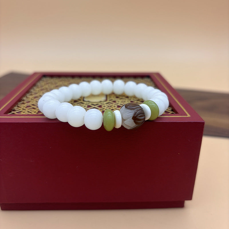 Men's Cultural Artifact Prayer Beads Retro Live Broadcast Bracelets