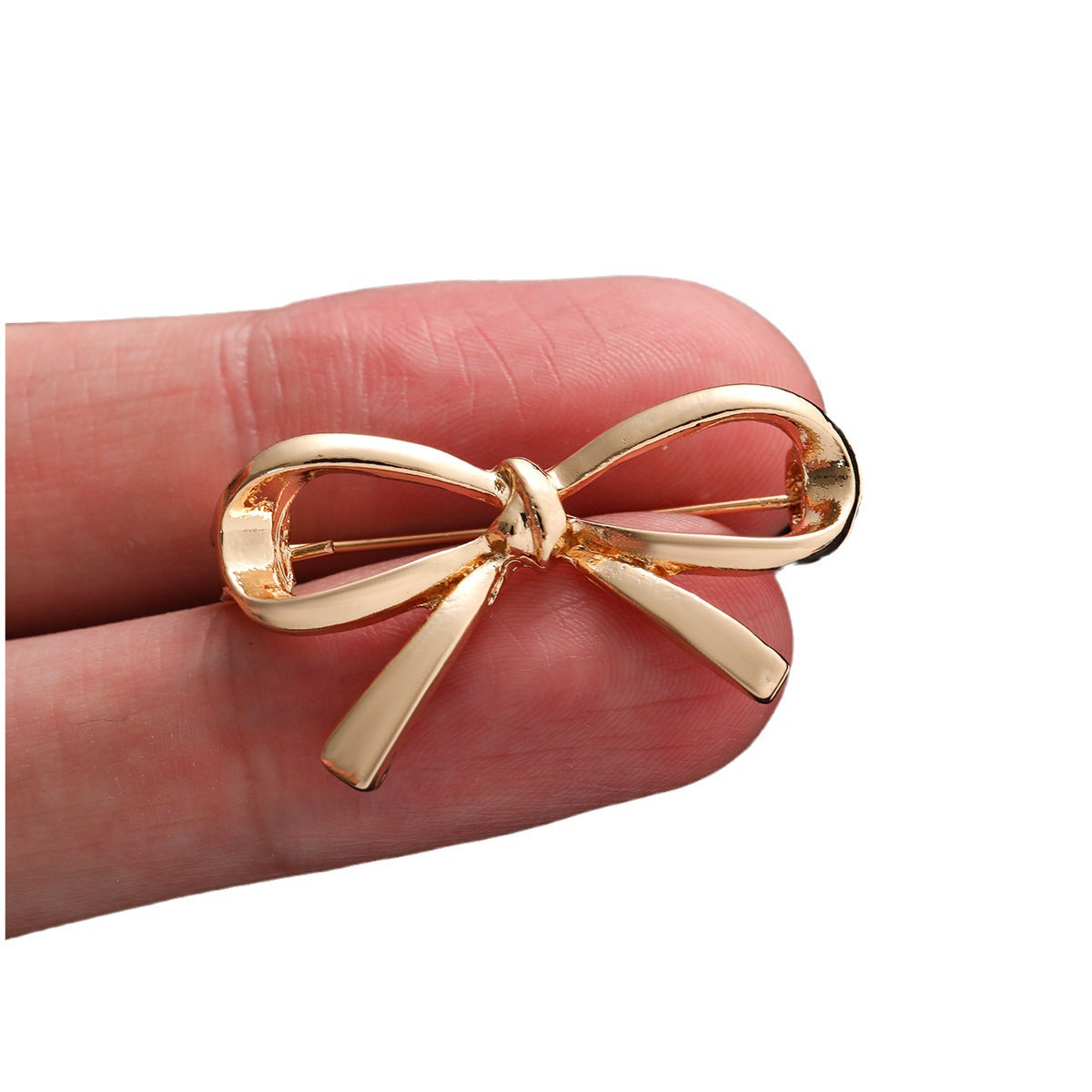 Brooch Simple Fashion Elegant Bow Clasp Brooches