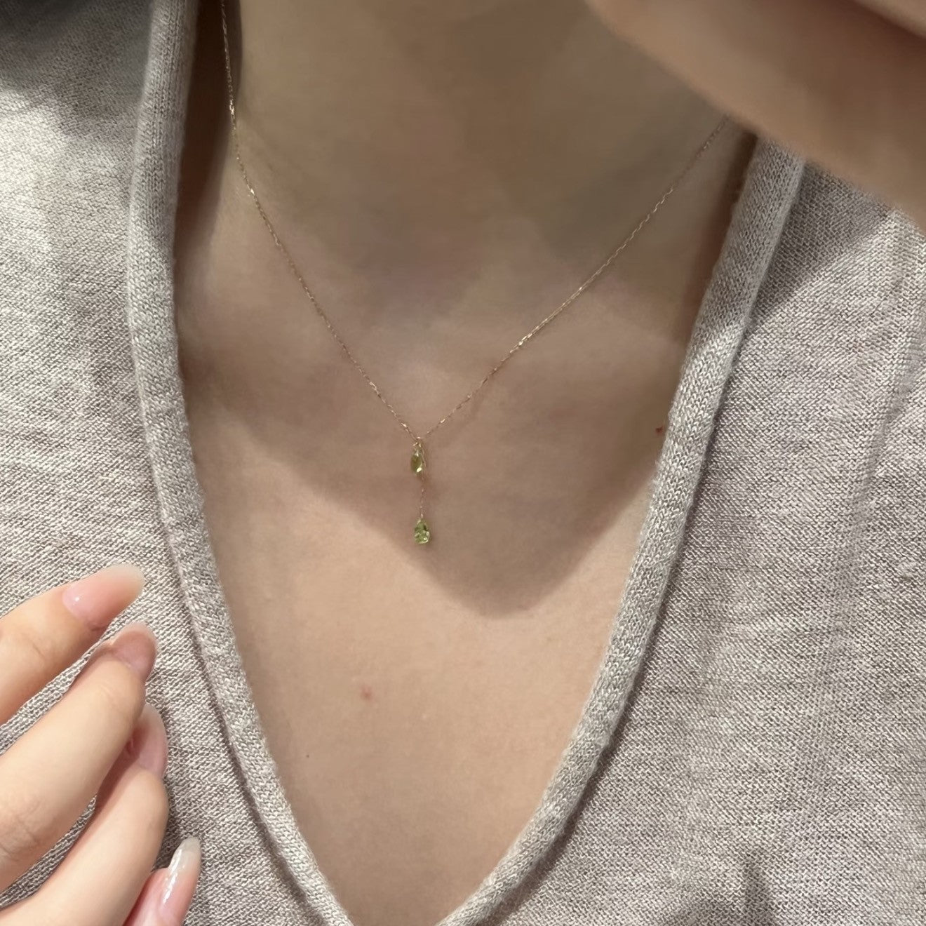 Female Clavicle Chain Temperament Entry Lux High Sense Necklaces