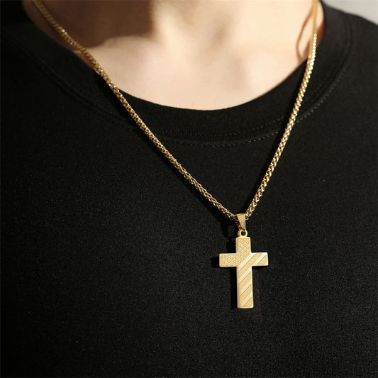 Ornament Cross Flag Letter High-grade Hip Necklaces