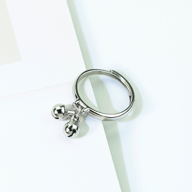 Women's Bell With Sound Knuckle Thin Personalized Rings