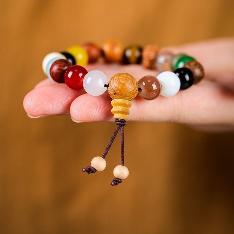 Women's & Men's Seed Prayer Bead Bodhi Temple For Bracelet