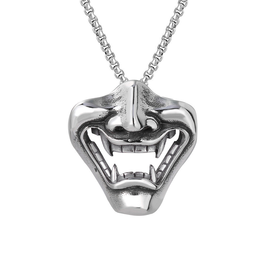 Men's Trendy Unique Little Shark Stainless Steel Necklaces