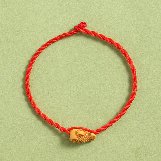 Red Rope Hand-woven Life Carrying Strap Bracelets