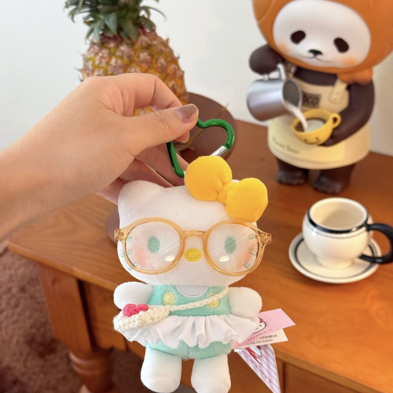 Package Cartoon Lovely Key Buckle Plush Pendants