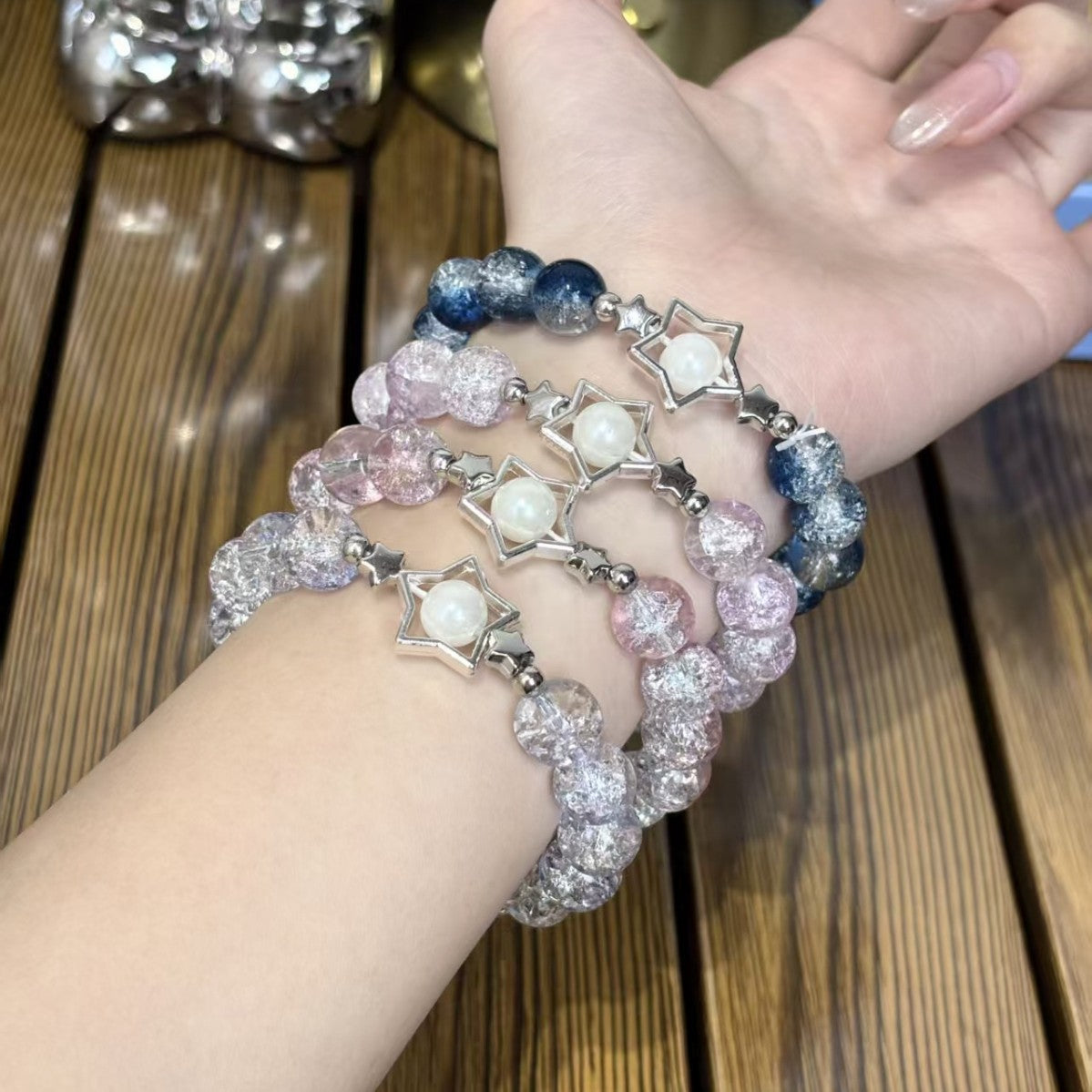 Galaxy Niche Sweet Msn Couple Yu Broken Bracelet