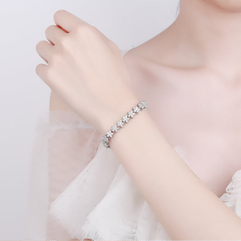 Full Diamond Female Luxury Exquisite For Girlfriend Birthday Bracelet