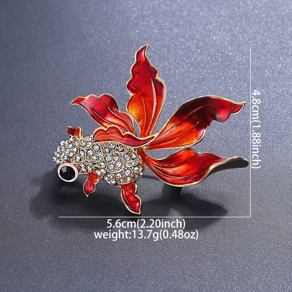 Women's & Men's Elegant Brooch Alloy Rhinestone Niche Design Business Corsage Brooches