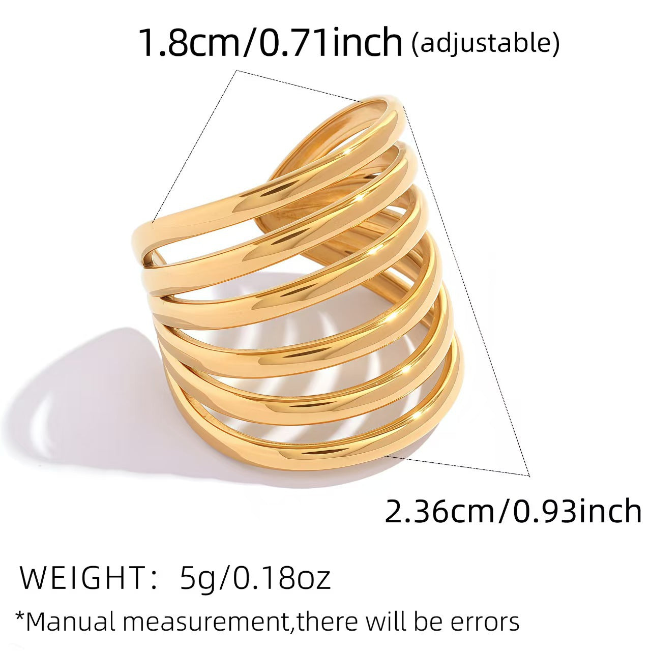 Niche High-grade Light Luxury Packaging Female Line Rings
