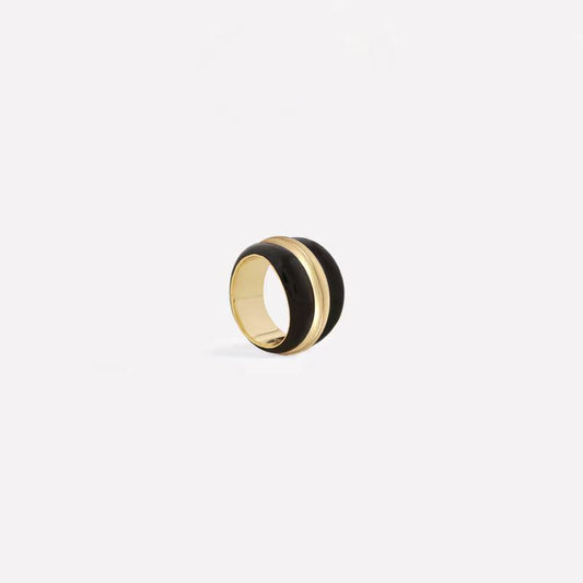 Women's Enamel Retro Easy Matching High Sense Simple Niche Design Rings