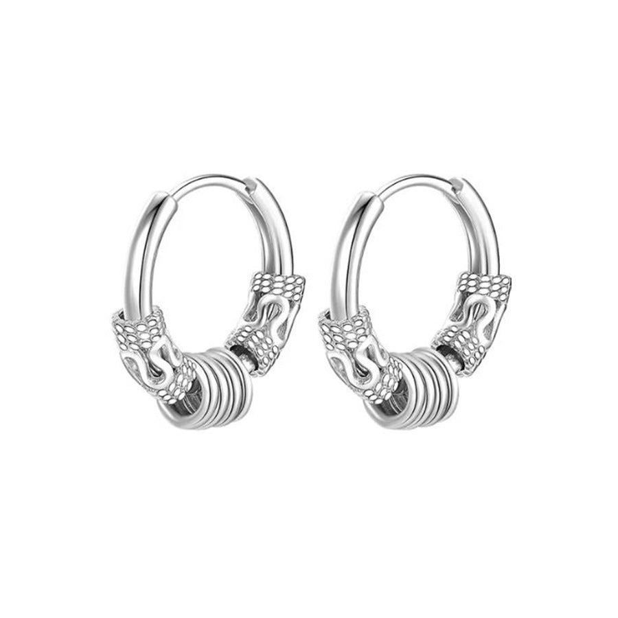 Domineering Personality Dragon Pattern Totem Retro Rings