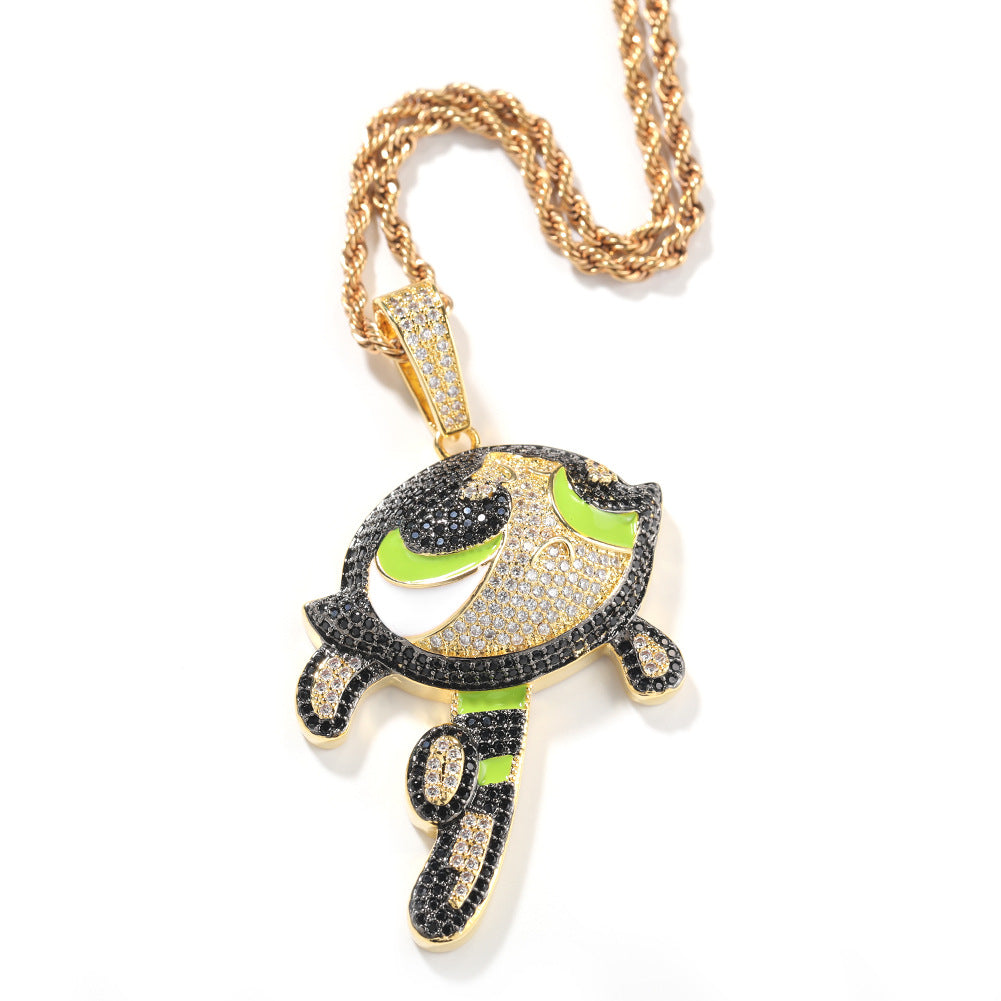 Women's & Men's Personalized Hip Hop Copper Material Pendants