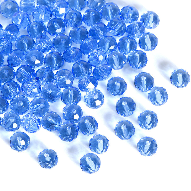 Electroplating Aurora Magic Color Glass Crystal Beads Scattered Jewelry Accessories