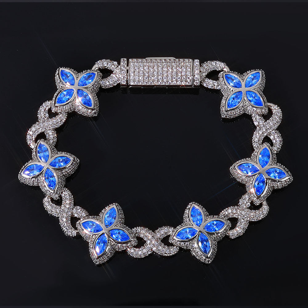 Men's Zircon Cuban Hip Hop High Sense Bracelets