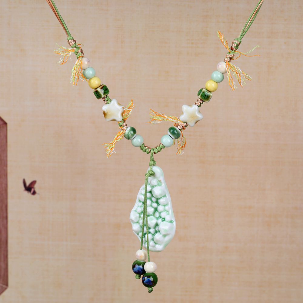 Chinese Ethnic Style Butterfly Niche Ancient Necklaces