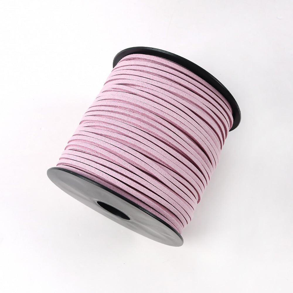 Cord Deerskin Veet Braided Rope Gift Jewelry Accessories